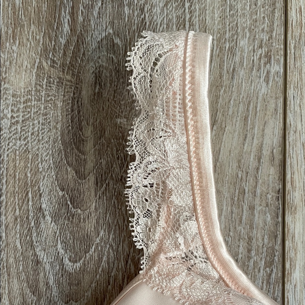 Bali Bra Cami 38D Pink Lace Adjustable Straps Underwire - Picture 5 of 9